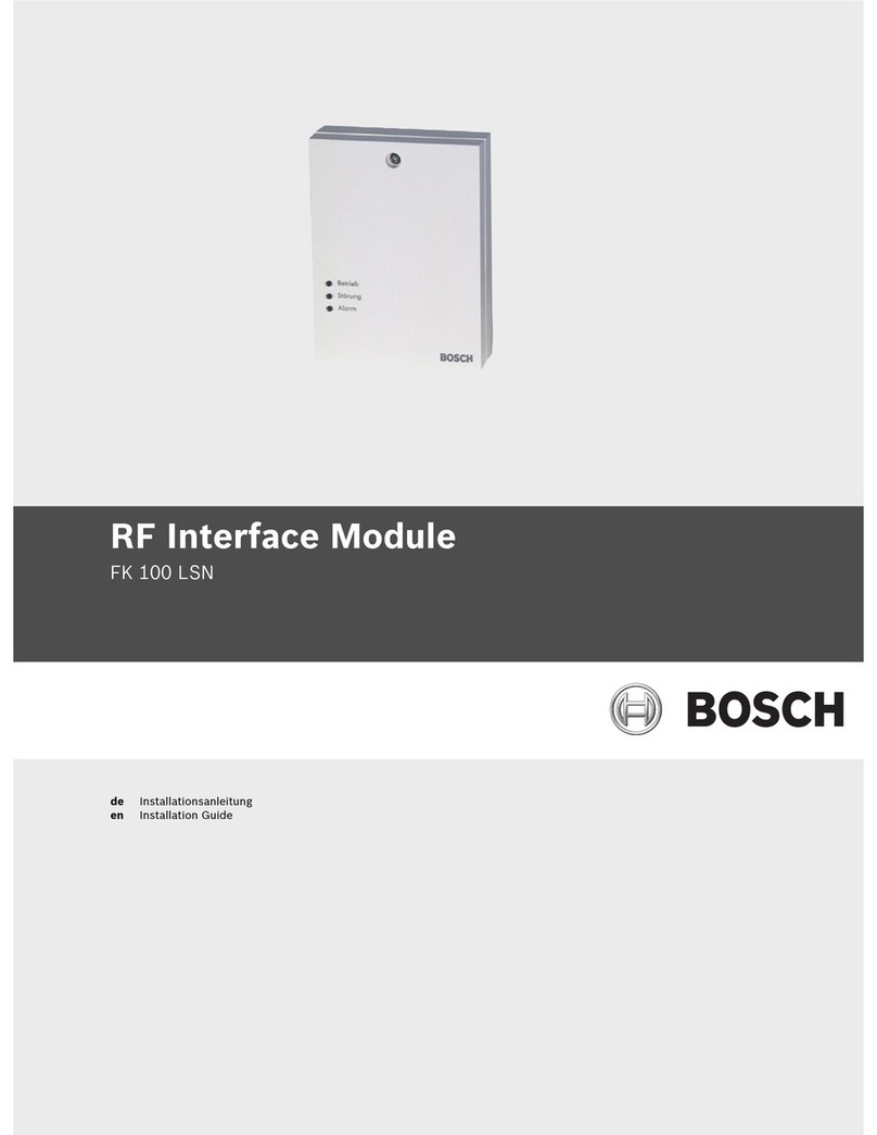 Bosch FK 100 LSN installation guide