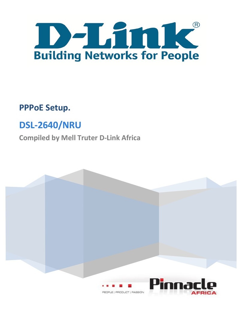 D-Link DSL-2640/NRU Manual D-Link DSL-2640/NRU Manual