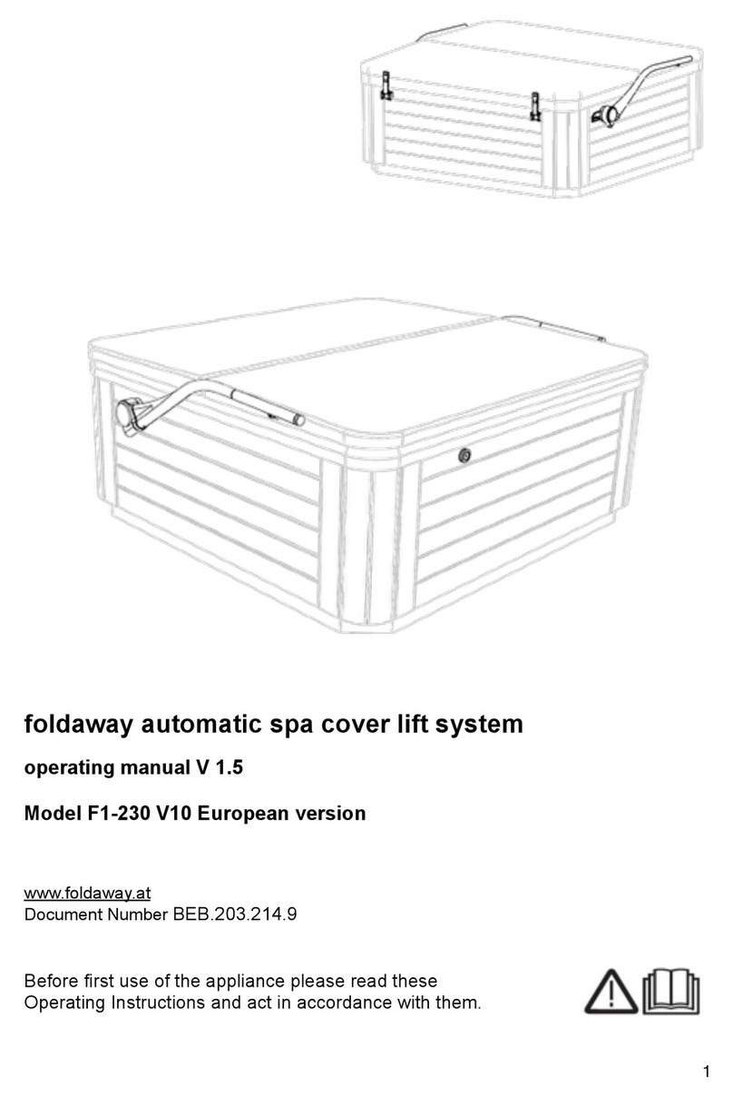 Foldaway F1-230 V10 operating manual