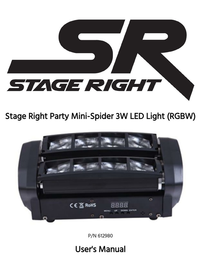 Stage Light 612980 user manual