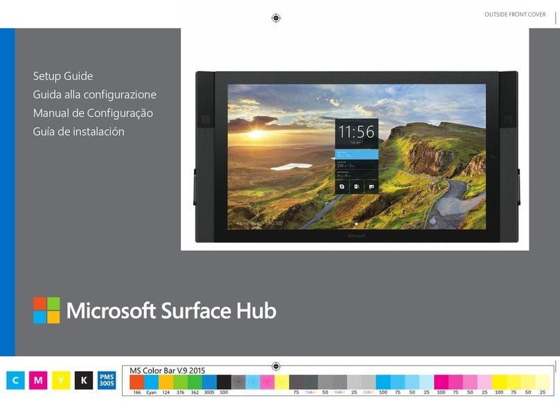 Microsoft Surface Hub Series User manual