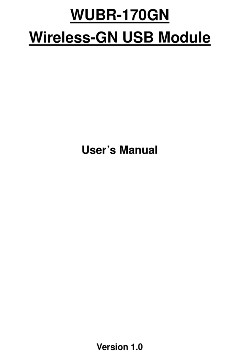 Sparklan WUBR-170GN User manual