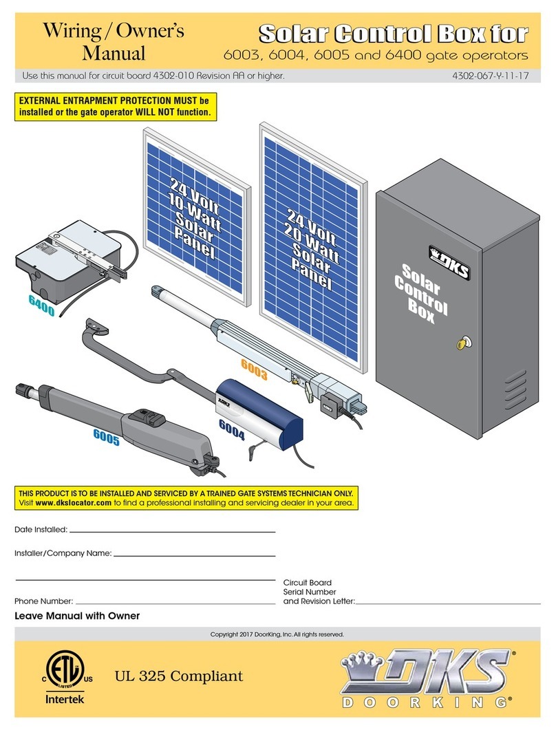 DKS 6004 owner's manual