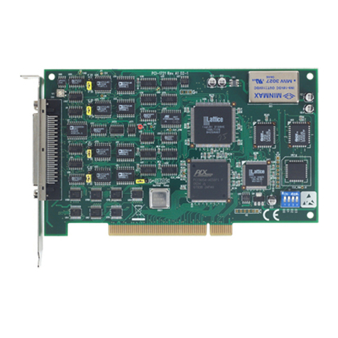 Advantech PCI-1721 User manual