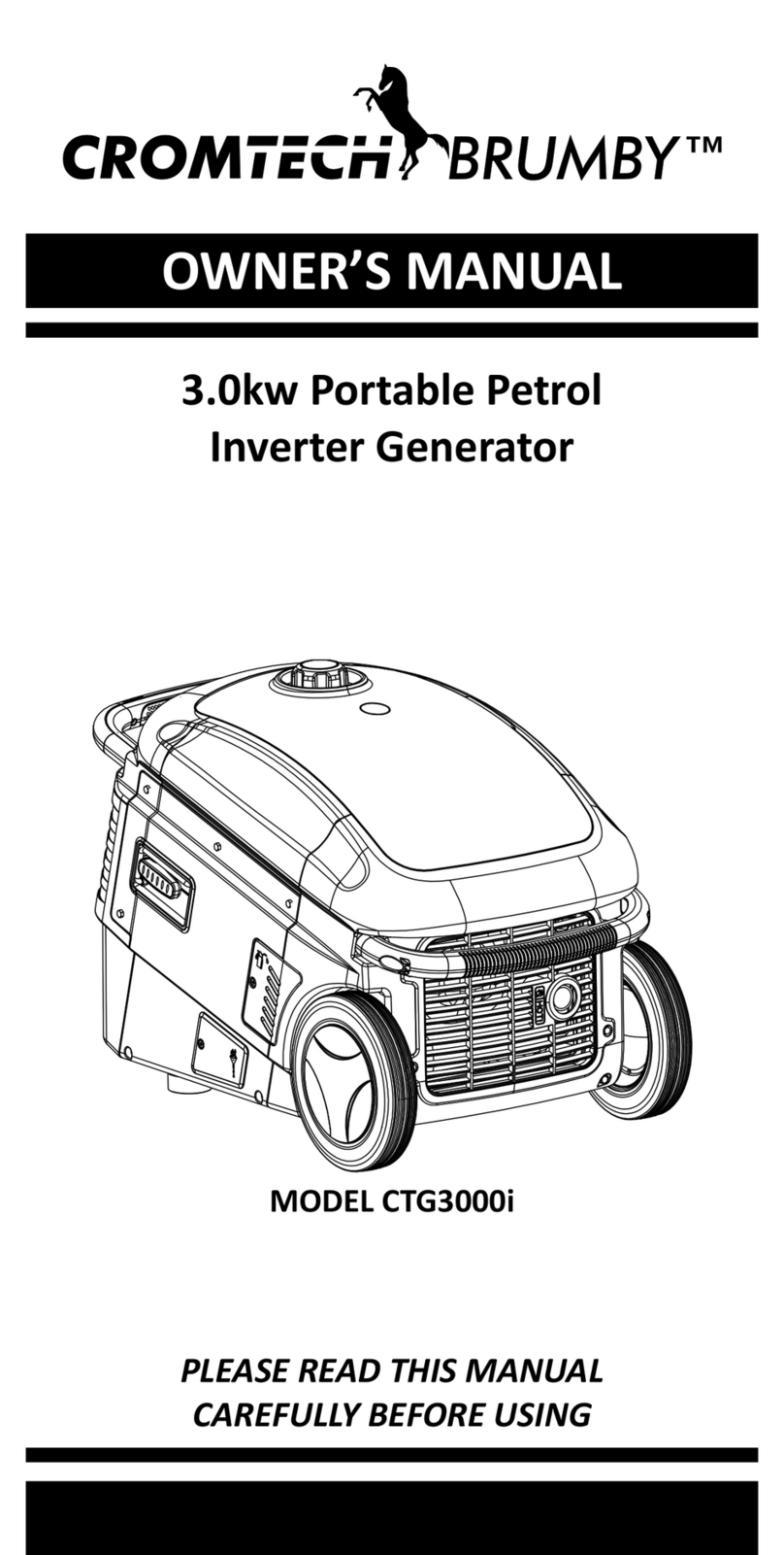 Cromtech Brumby CTG3000i owner's manual