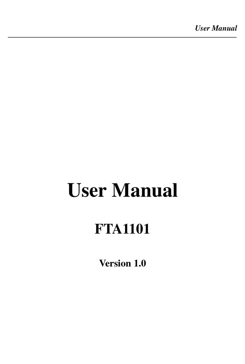 Flyingvoice FTA1101 user manual