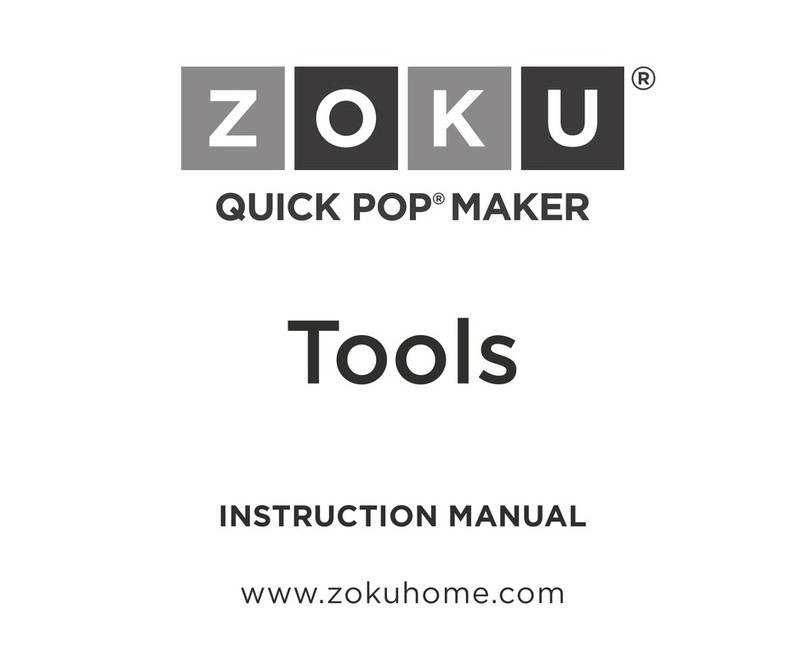 ZOKU Quick Pop Maker User manual