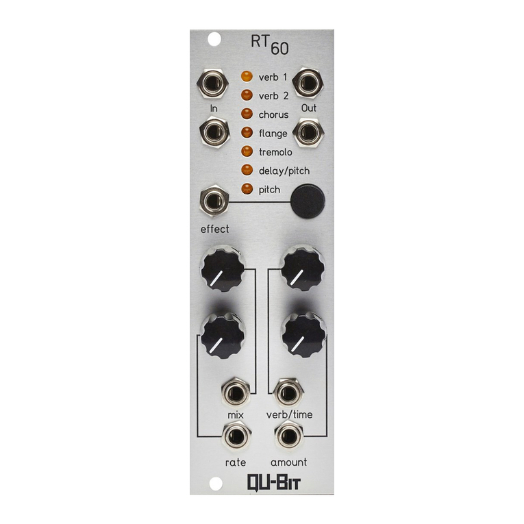 Qu-Bit Electronix RT60 user manual