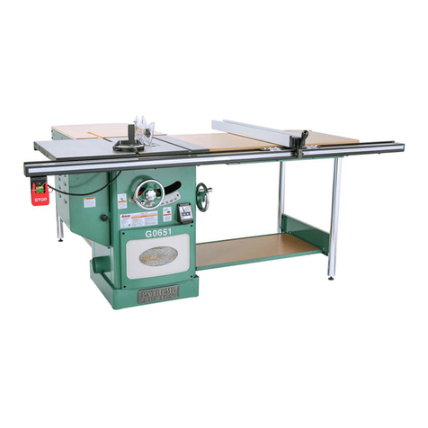 Grizzly G0651 user manual