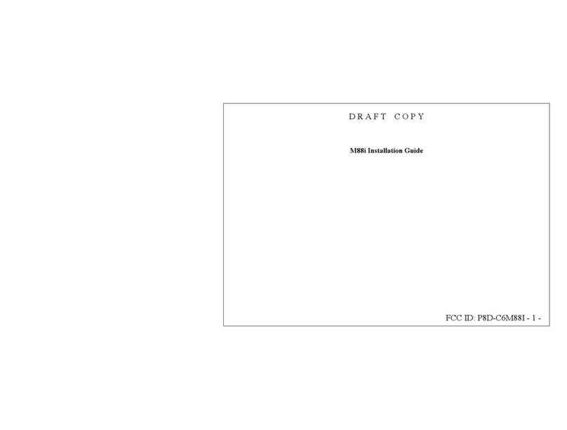 MobiCom MOBICARD M88i User manual