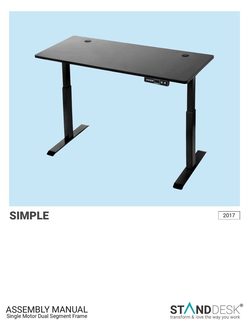 StandDesk SIMPLE Assembly manual