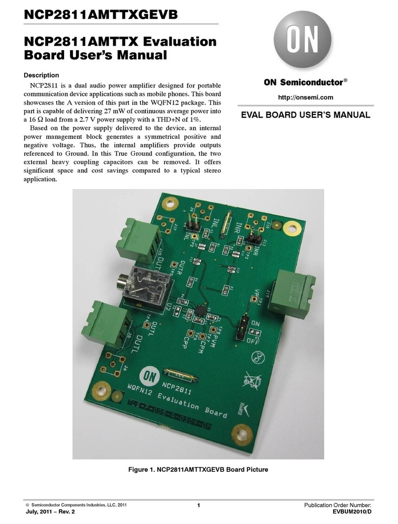ON Semiconductor NCP2811AMTTXGEVB user manual