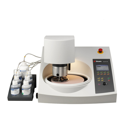 Struers Tegramin-25 User manual
