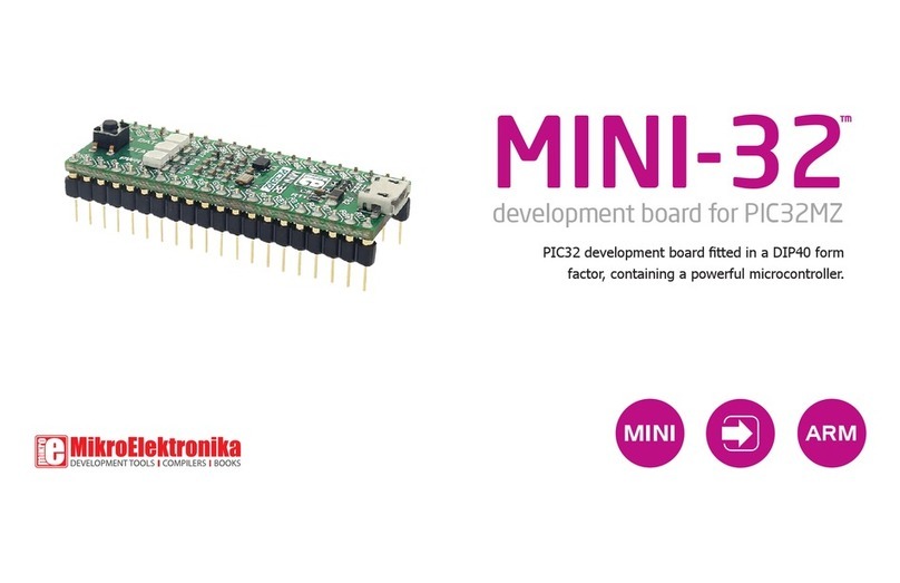 mikroElektronika MINI-32 User manual mikroElektronika MINI-32 User manual