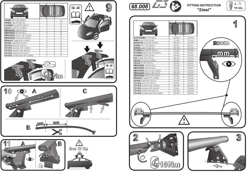 G3 S.p.A. 68.008 FITTING INSTRUCTION