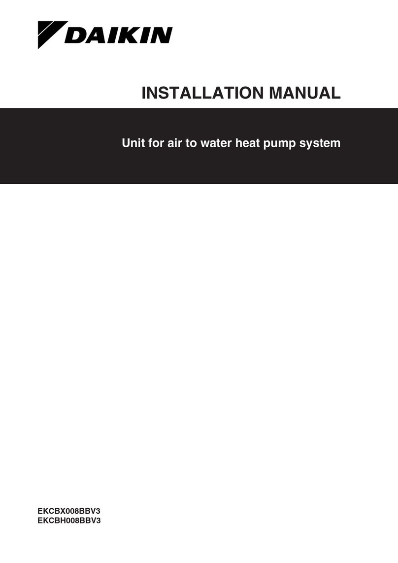 Daikin EKCBX008BBV3 User manual