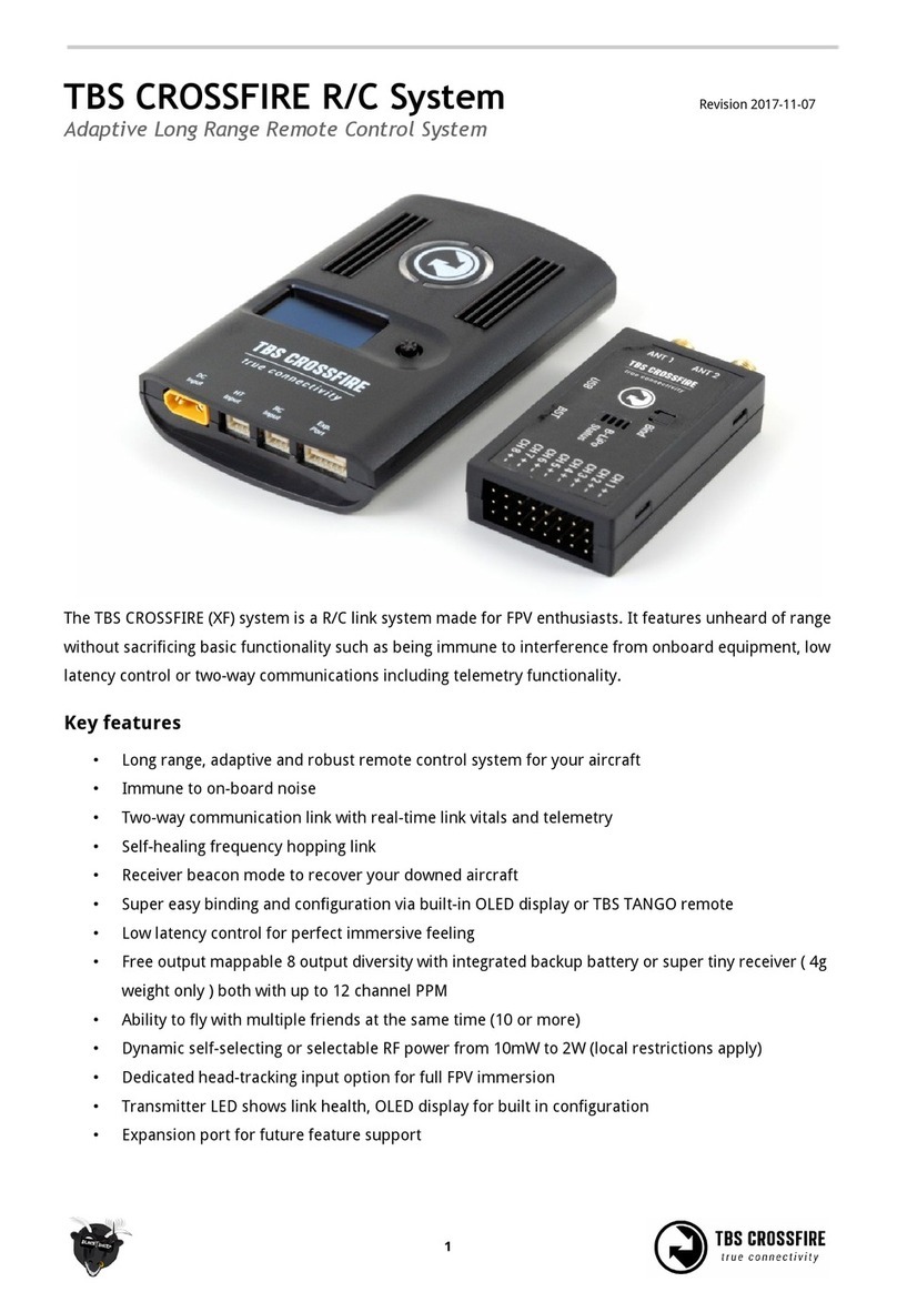tbs electronics CROSSFIRE (XF) manual tbs electronics CROSSFIRE (XF) manual