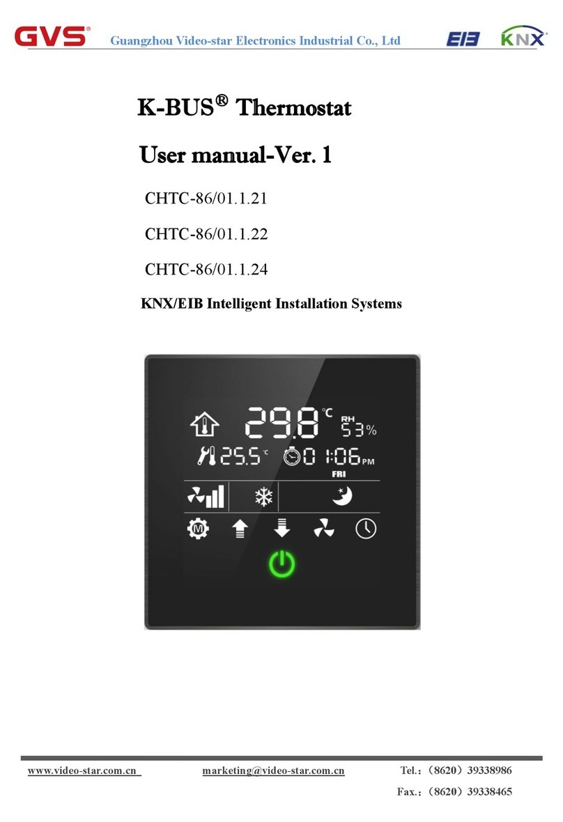 GVS CHTC-86/01.1.21 user manual