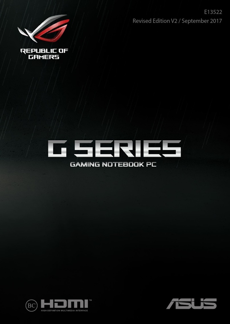 Asus G series Guide Asus G series Guide