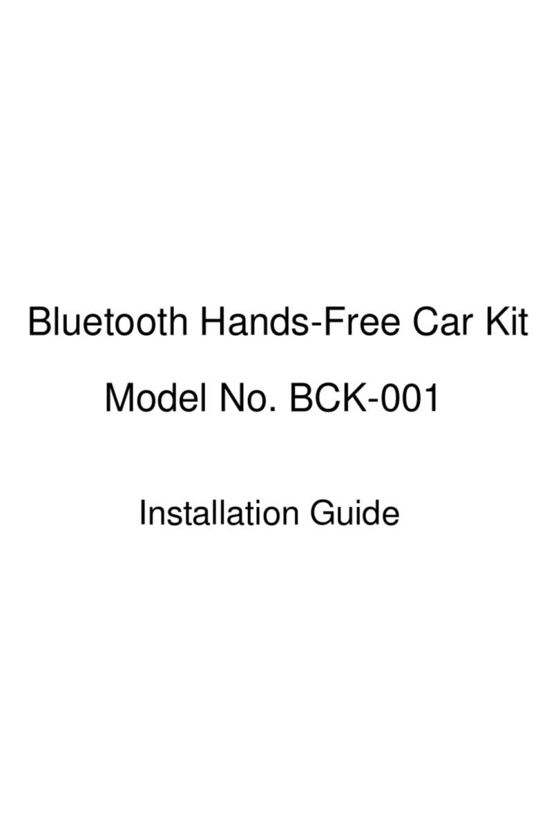 ALLIANCE BCK-001 installation guide