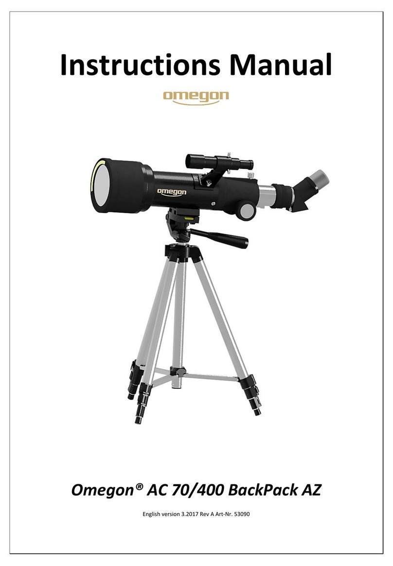 Omegon AC 70/400 BackPack AZ instruction manual