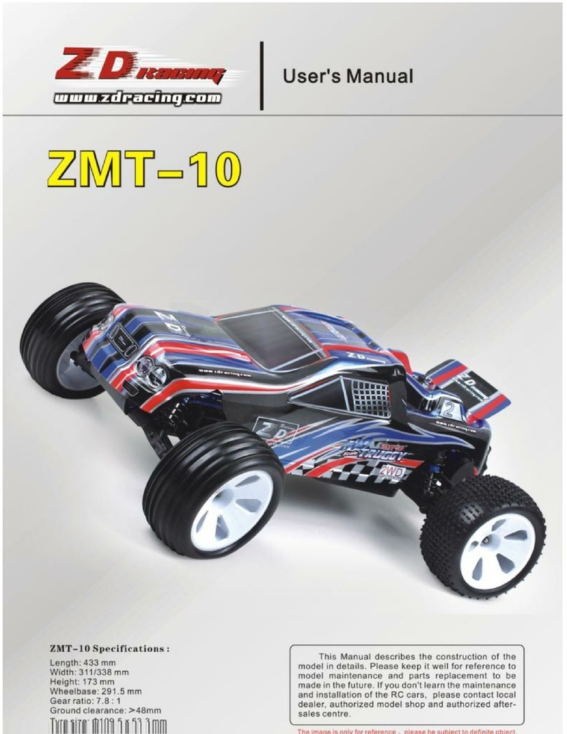 ZD Racing ZMT-10 user manual