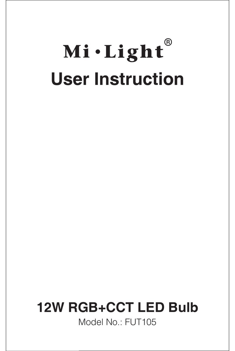 Mi-Light FUT105 User instruction