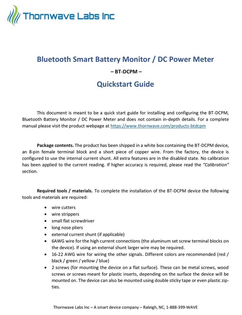 Thornwave Labs BT-DCPM quick start guide