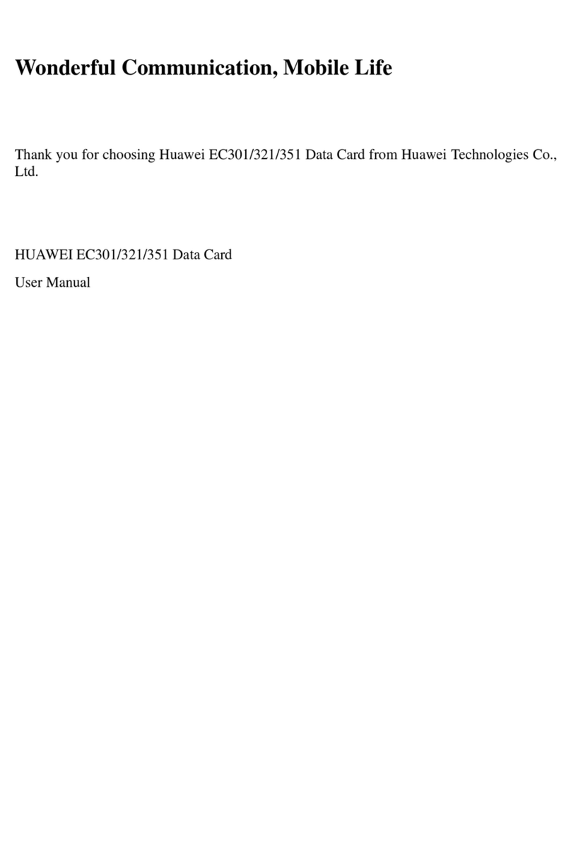 Huawei EC301 user manual