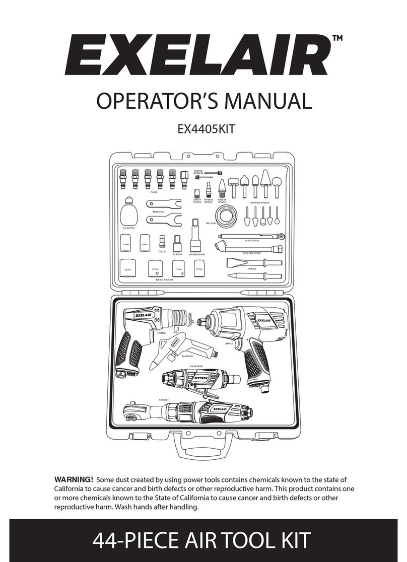 EXELAIR EX4405KIT Operator's manual