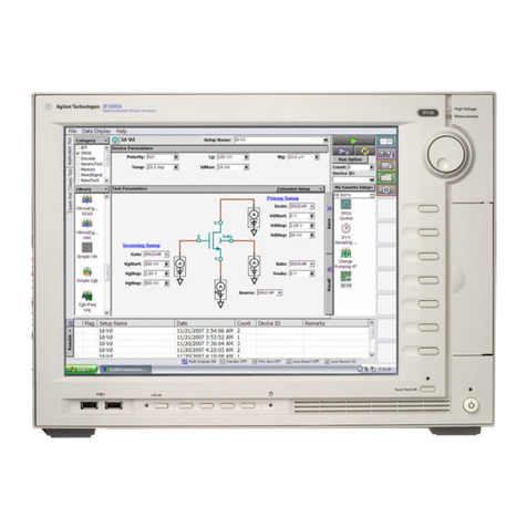 Keysight Technologies B1500A User manual Keysight Technologies B1500A User manual