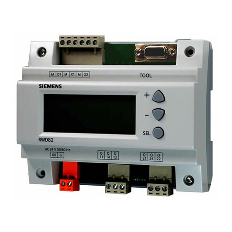 Siemens RWD32 User manual