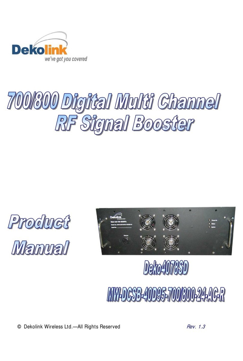 Dekolink Deko4078SD product manual