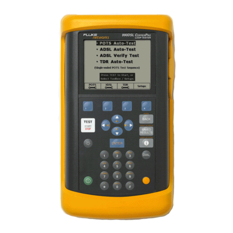 Fluke 990DSL User manual