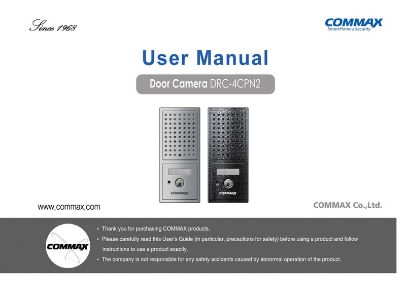 Commax DRC-4CPN2 user manual