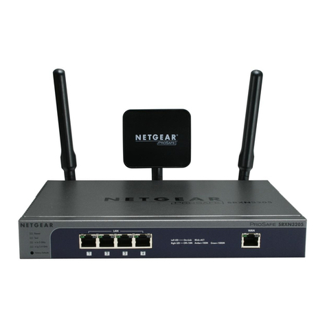 NETGEAR SRXN3205 - ProSafe Wireless-N VPN Firewall Wireless... User manual
