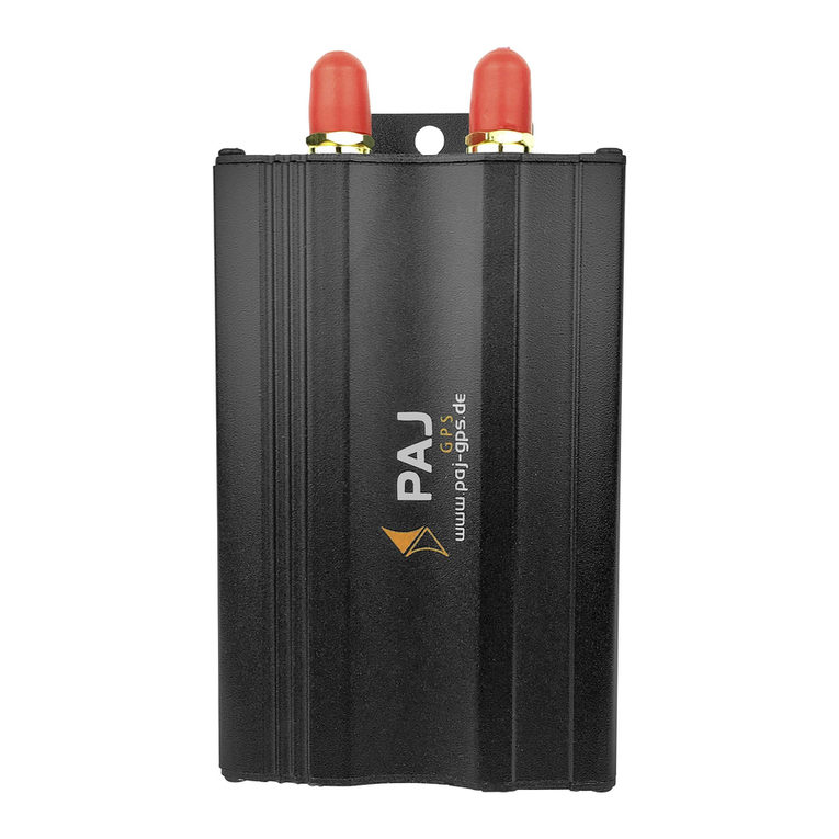 PAJ PROFESSIONAL Finder user manual