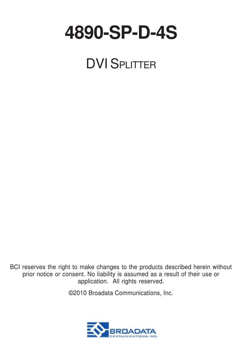 Broadata 4890-SP-D-4S user manual