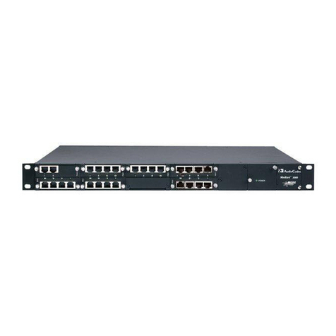 AudioCodes Mediant 1000B SBA Installation and maintenance manual