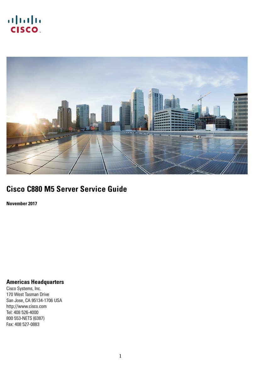 Cisco C880 M5 User manual