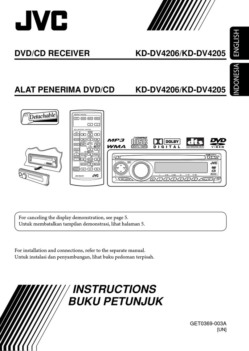 JVC KD-DV4206 User manual