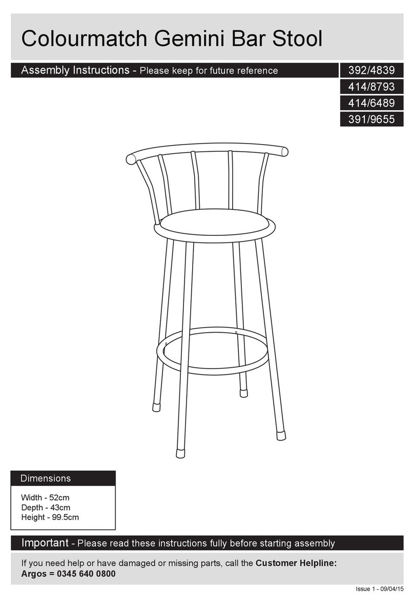 Argos 392/4839 Assembly instructions
