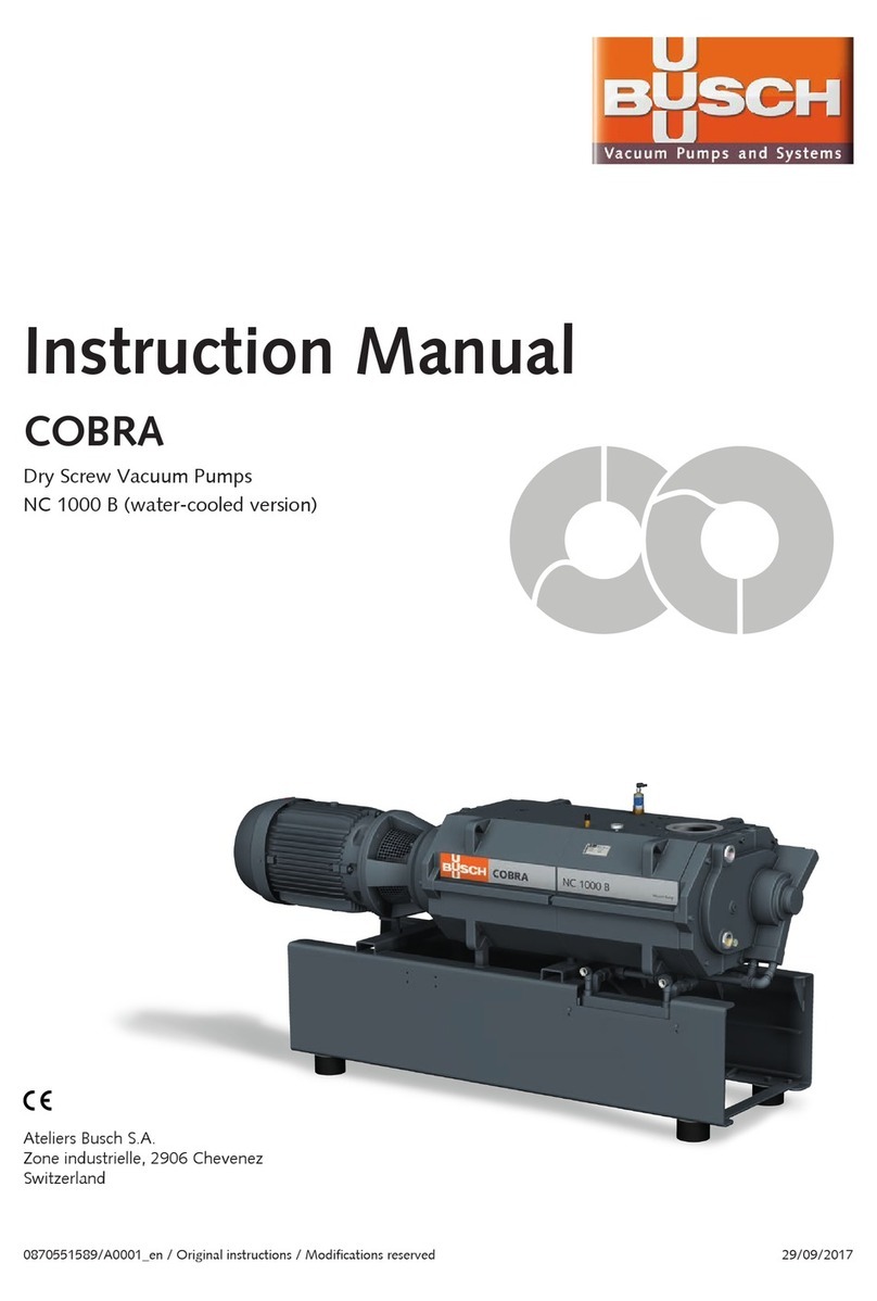 BUSCH COBRA NC 1000 B instruction manual BUSCH COBRA NC 1000 B instruction manual