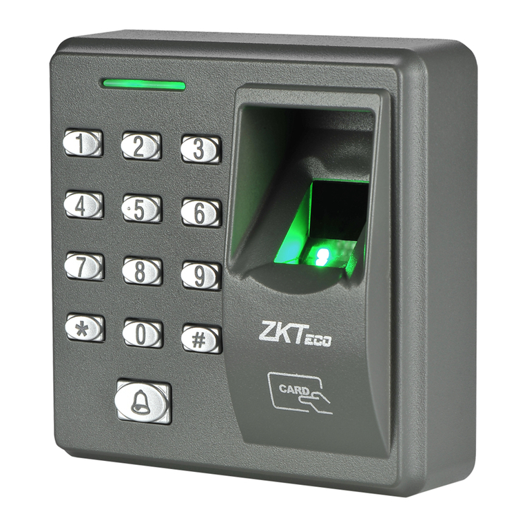 ZKTeco X7 User manual