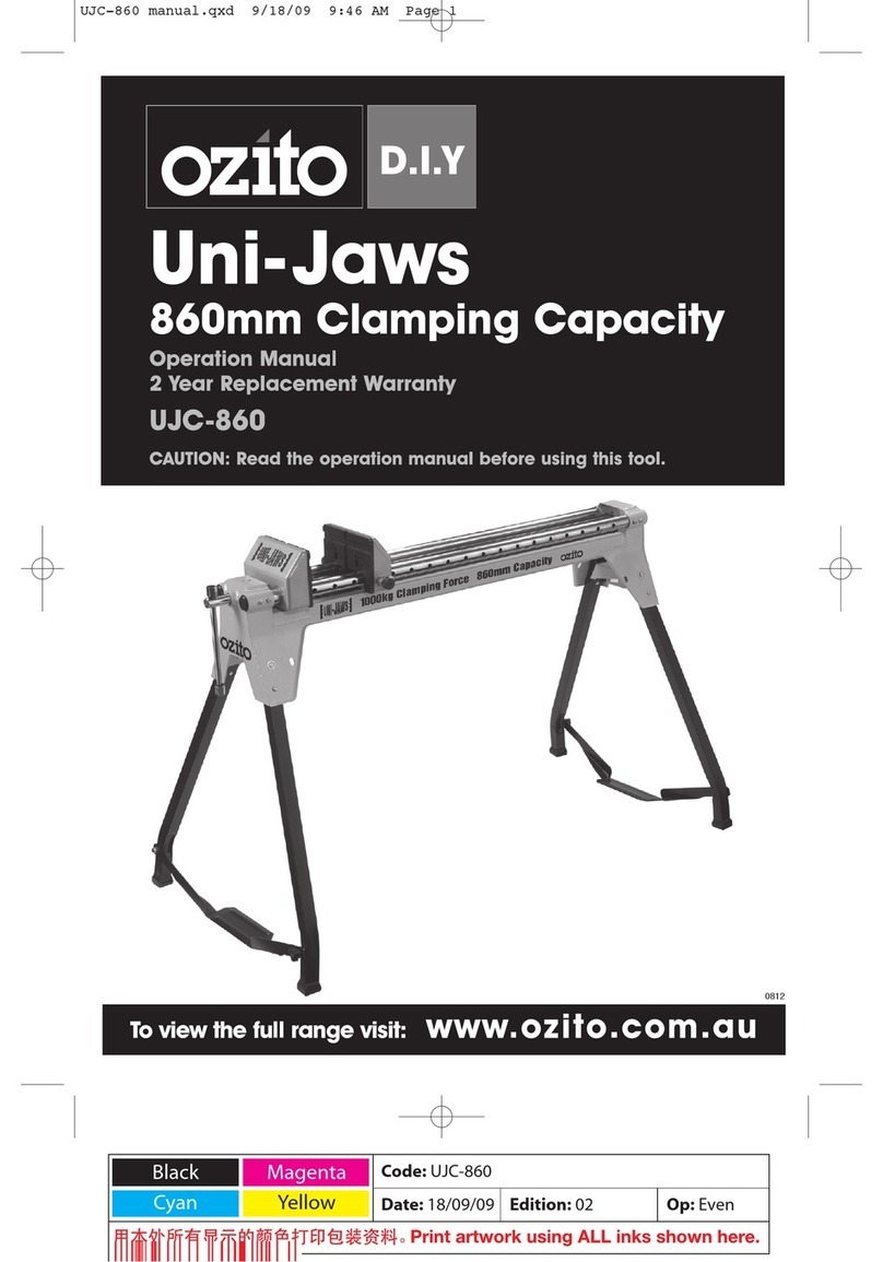 Ozito UJC-860 Operation manual