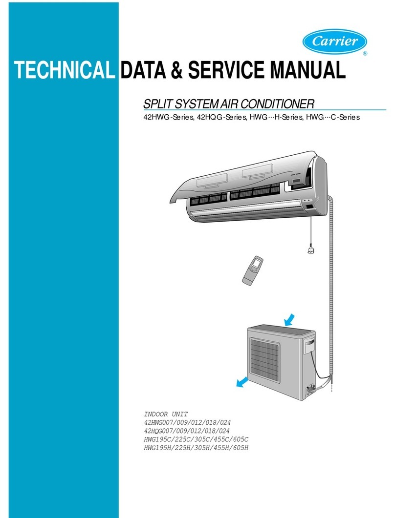 Carrier 42HWG009 Manual