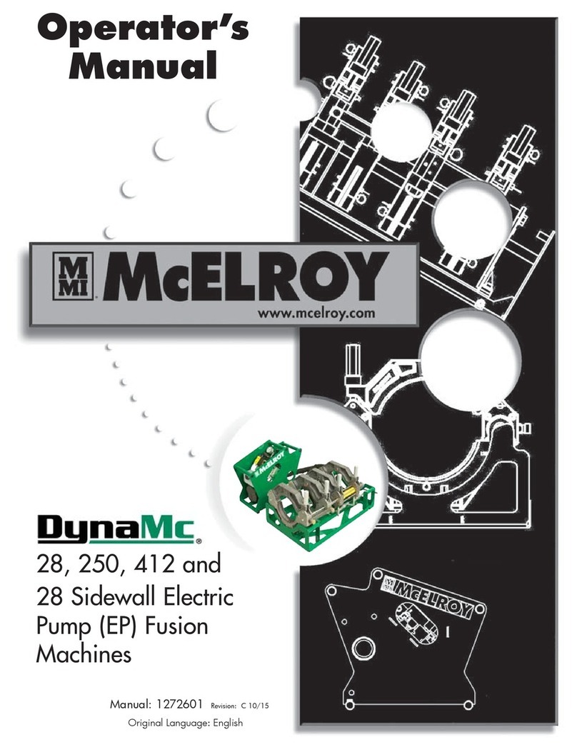 McElroy DynaMc 28 User manual