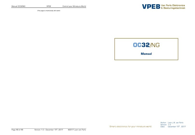 VPEB OC32/NG manual