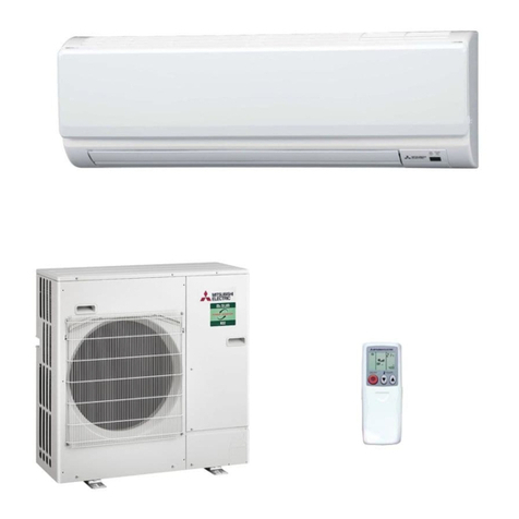 Mitsubishi Electric Mr.Slim PKA-M35HA User manual