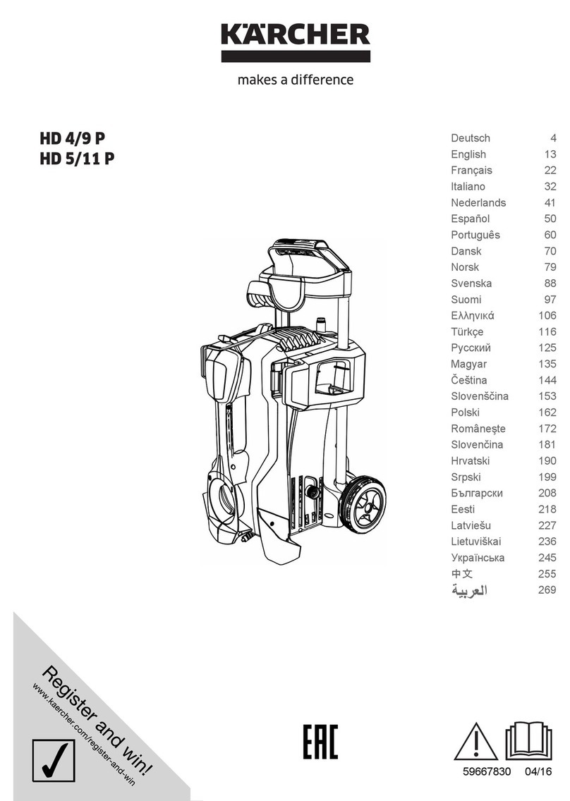 Kärcher HD 4/9 P User manual